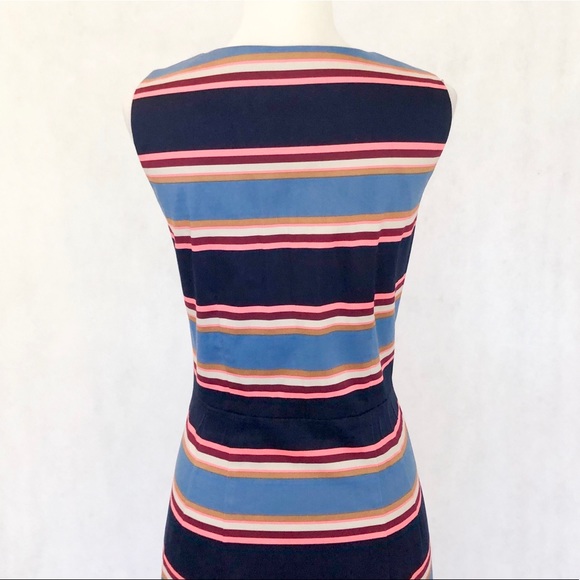 Tommy Hilfiger Sleeveless Striped Sheath Dress - Picture 5 of 8